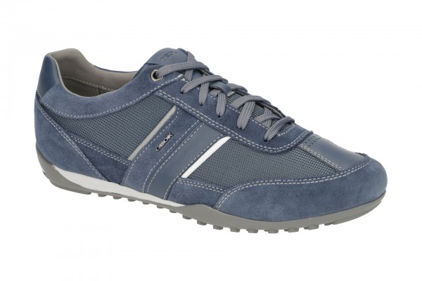 Geox WELLS Schuhe - sportliche Halbschuhe für Herren in hell-blau - U52T5C 02214 C4348