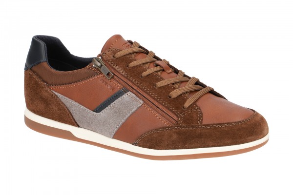 Geox RENAN Schuhe - sportliche Halbschuhe für Herren in hell-braun - U824GC 022BC C6GF4