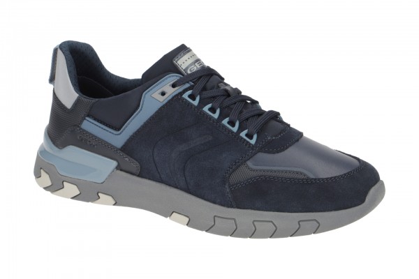 Geox GRECALE Schuhe - sportliche Halbschuhe für Herren in dunkel-blau - U048ZA 02243 C4002