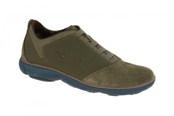 Geox Respira Nebula B Sneakers in taupe blau Herren