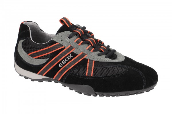 Geox SNAKE Schuhe - sportliche Halbschuhe für Herren in schwarz - U2207S A2214 C0017