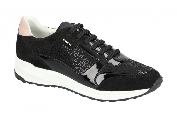 Geox AIRELL Schuhe - Sneakers für Damen in schwarz - D642SC 0DC22 C9999