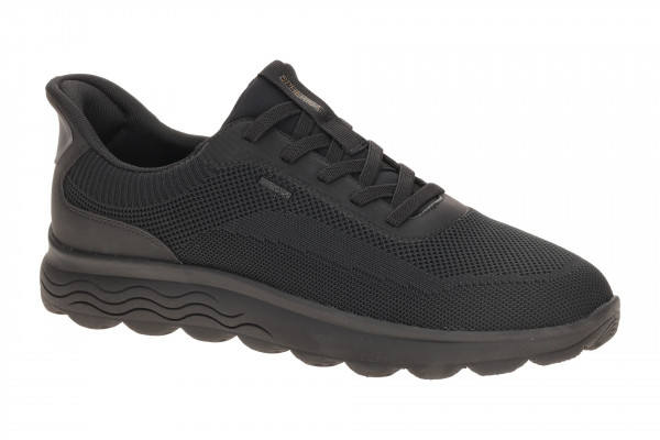 Geox SPHERICA PLUS A Schuhe - sportliche Slipper für Herren in schwarz - U55MPA 06KEK C9999
