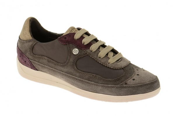 Geox Respira Myria A Damen Halbschuhe in grau Sneakers