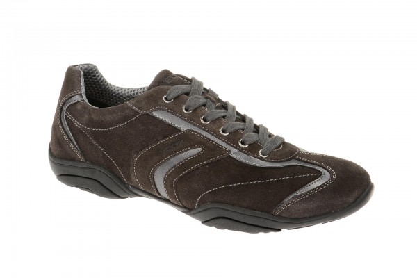 Geox Respira Arrow F Damenschuhe Sneakers in dunkelgrau