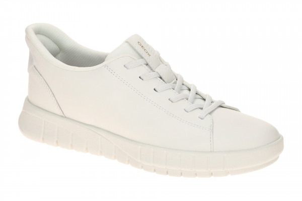 Geox FLEXTRIDE PLUS Schuhe - sportliche Slipper für Damen in weiß - D567SA 09B15 C1000