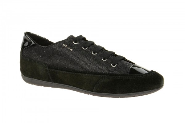 Geox Respira New Moena D Damen Halbschuhe in schwarz