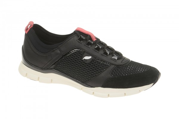 Geox Respira Sukie B Sneakers in schwarz
