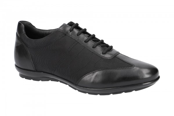 Geox SYMBOL Schuhe - elegante Halbschuhe und Schnürschuhe für Herren in schwarz - U74A5B 01143 C9999