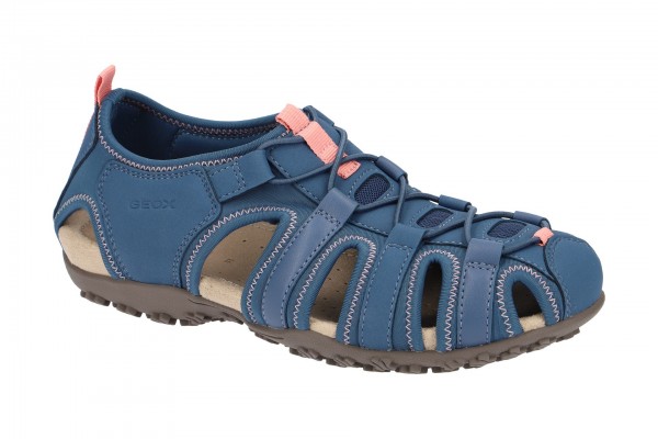 Geox SAND.STREL Schuhe - Outdoor-Sandale für Damen in blau - D7125U 0EK15 C4008