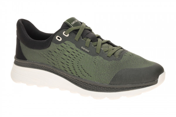 Geox SPHERICA ACTIF X1 Schuhe - sportliche Halbschuhe für Herren in dunkel-grün - U65HUB 0006K CB31E