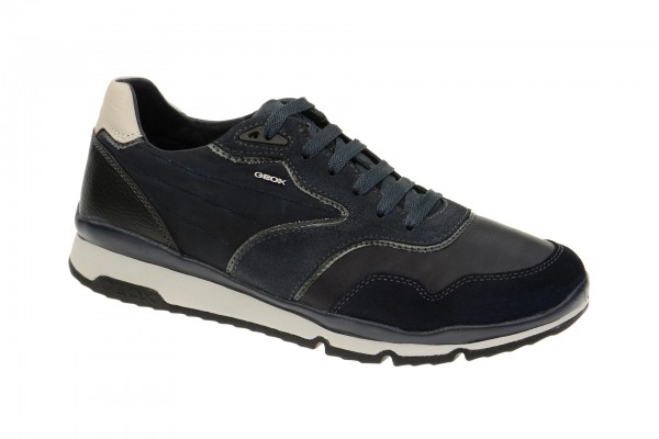 Geox Respira Sandro Sneakers in blau grau Sportschuhe