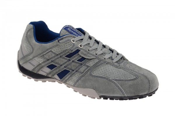 Geox Respira Snake K Sneakers in grau blau Herrenschuhe