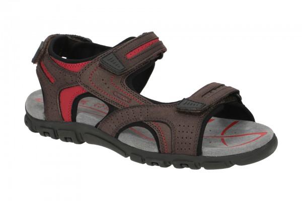 Geox STRADA Schuhe - sportliche Sandaletten für Herren in dunkel-braun - U8224D 0AU50 C6006