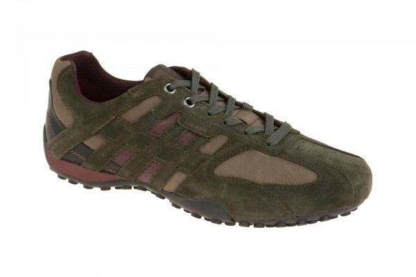 Geox Respira Snake K Sneakers in dunkelgrau mud Herrenschuhe