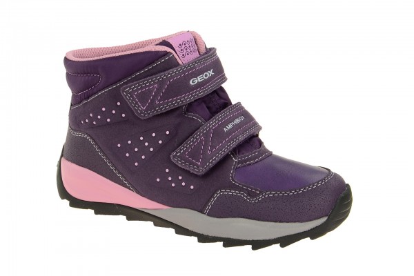 Geox Respira Stiefel Orizont ABX in violett Allwetter Boots
