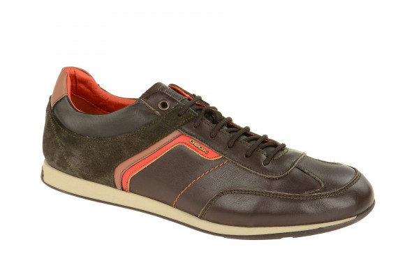 Geox Respira CLEMET Herrenschuhe in dunkelbraun