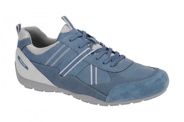 Geox RAVEX Schuhe - sportliche Halbschuhe für Herren in hell-blau - U043FA 0PTEK C4348