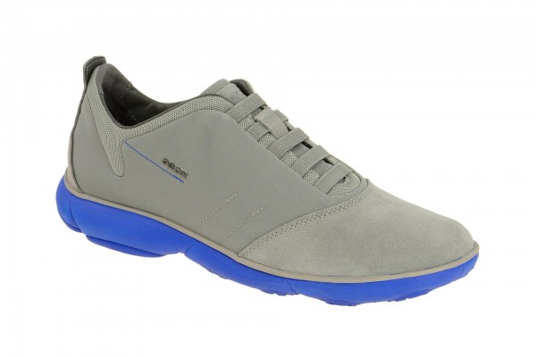 Geox Nebula B Herren Sneaker in grau hellblau Halbschuhe