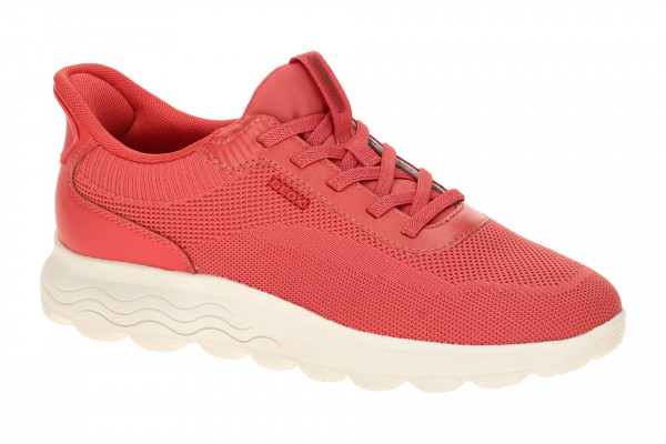 Geox SPHERICA PLUS A Schuhe - sportliche Slipper für Damen in rot - D557MA 06KBC C7008