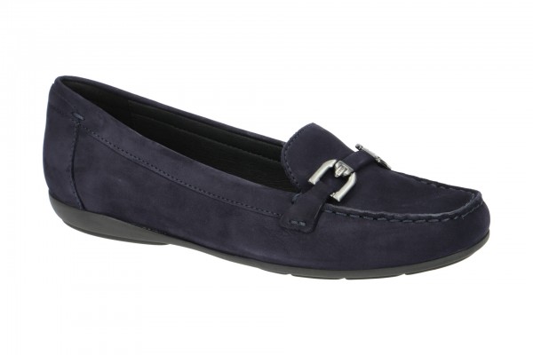 Geox ANNYTAH MOC Schuhe - Slipper für Damen in dunkel-blau - D84BMA 00032 C4007