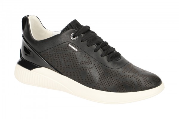 Geox THERAGON Schuhe - Damen-Sneakers in schwarz - D828SC 00085 C9999