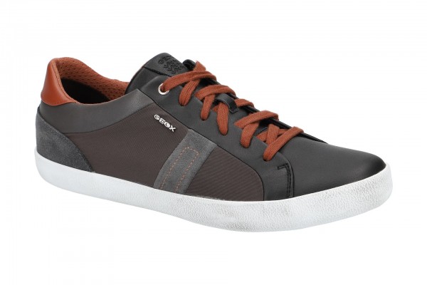 Geox BOX Schuhe - sportliche Halbschuhe für Herren in schwarz - U84R3G 08511 C9B6W