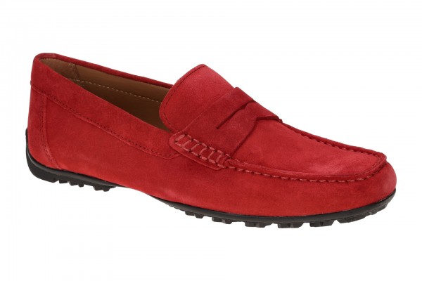 Geox KOSMOPOLIS + GRIP Schuhe - komfortable Herrenslipper in rot - U35CFB 00020 C7000