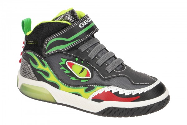 Geox INEK BOY Schuhe - Kinderschuhe Jungen in schwarz - J169CA 0BU11 C0802