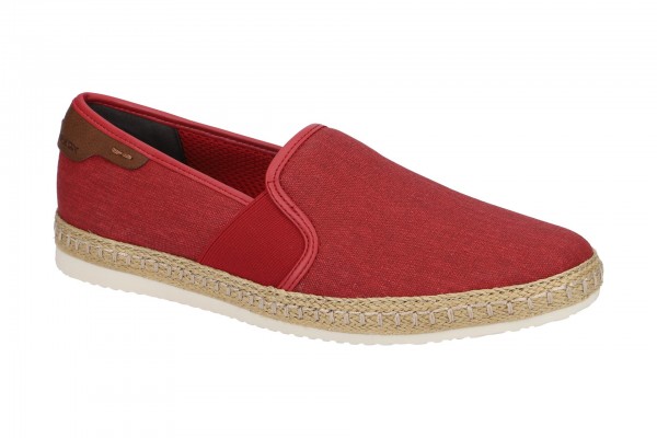 Geox COPACABANA Schuhe - sportliche Slipper für Herren in rot - U82B7B 000NB C7000