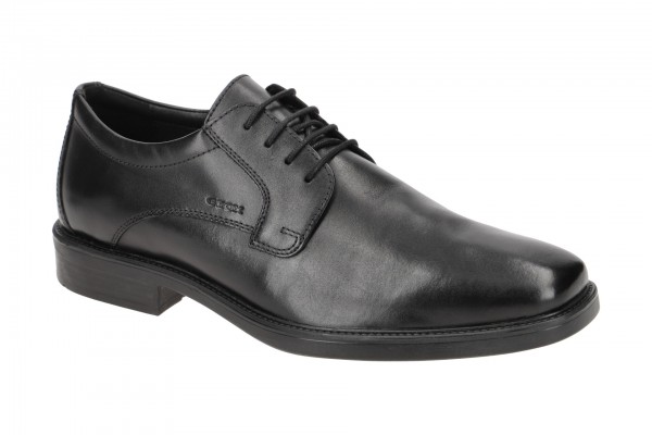 Geox BRANDOLF Schuhe - Businessschuhe mit Schnürung für Herren in schwarz - U024VB 00043 C9999