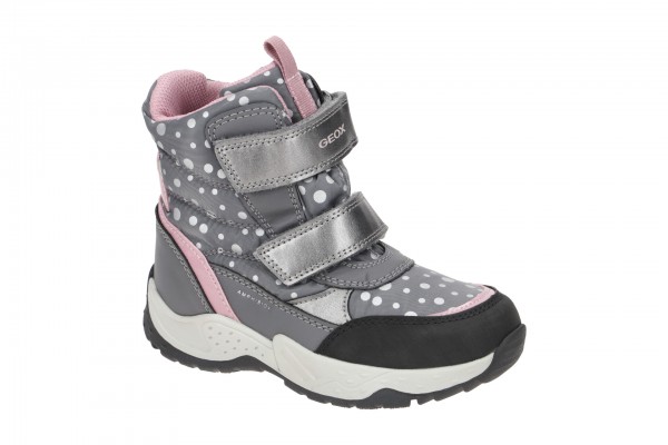 Geox SENTIERO GIRL ABX Schuhe - Kinderschuhe Mädchen in dunkel-grau - J26FVC 0MNNF C1325