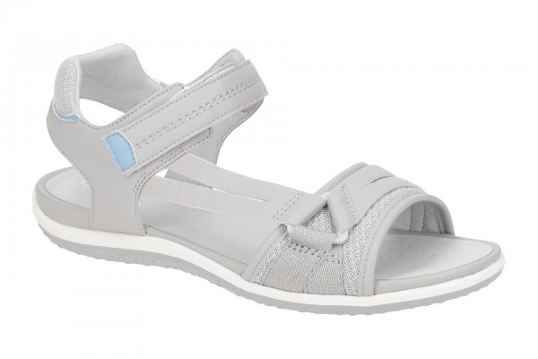 Geox SANDAL VEGA Schuhe - Riemchen-Sandale für Damen in hell-grau - D25R6B 0BC14 C1L4Y