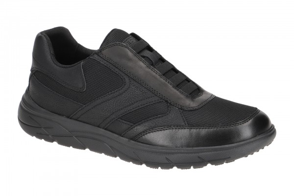 Geox PORTELLO Schuhe - sportliche Slipper für Herren in schwarz - U25E1D 05414 C9999