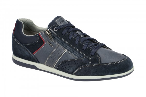 Geox RENAN Schuhe - sportliche Halbschuhe für Herren in dunkel-blau - U024GA 022PTC4002