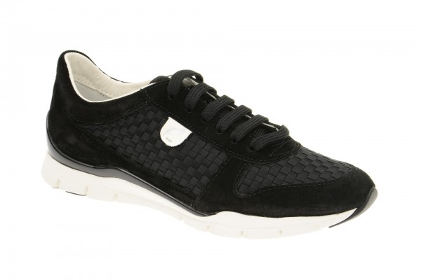 Geox Respira Sukie A Sneakers in schwarz Damenschuhe
