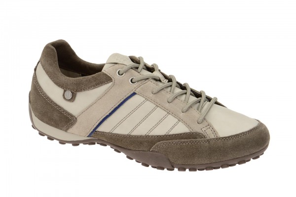 Geox Respira Snake B Sneakers in hellgrau Herrenschuhe