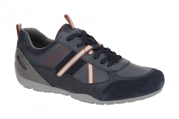 Geox RAVEX Schuhe - sportliche Halbschuhe für Herren in dunkel-blau - U043FA 0PTEK C4002