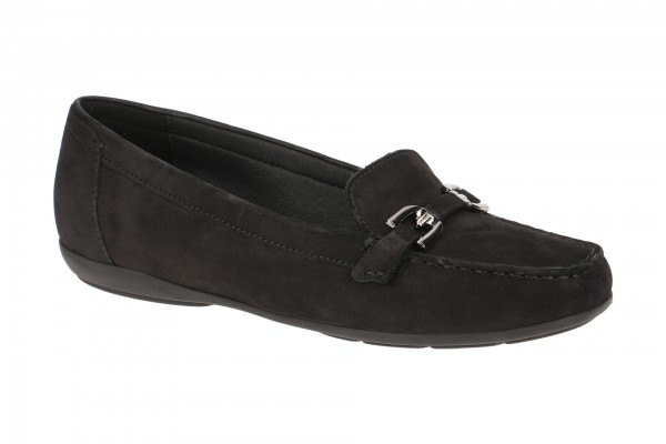 Geox ANNYTAH MOC Schuhe - Slipper für Damen in schwarz - D84BMA 00032 C9997