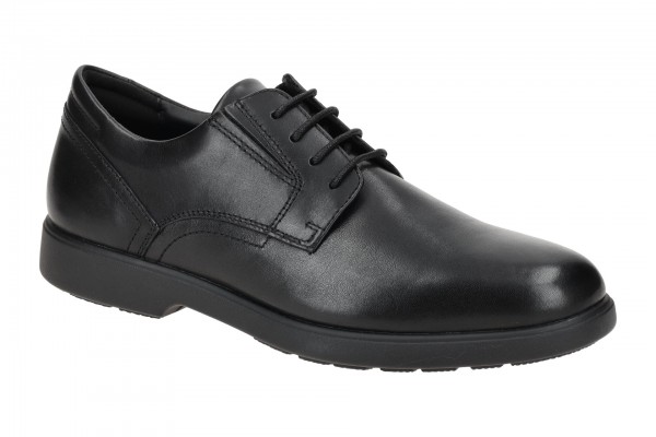 Geox SPHERICA EC11 WIDE Schuhe - Businessschuhe mit Schnürung für Herren in schwarz - U35EMA 00043