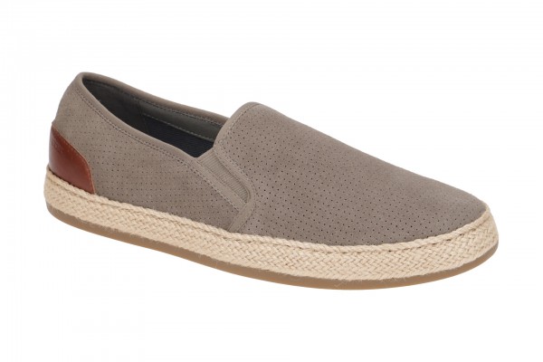 Geox PANTELLERIA Schuhe - komfortable Herrenslipper in dunkel-grau - U25DWA 00022 C1018
