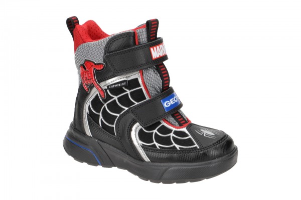 Geox SVEGGEN BOY Schuhe - Kinderschuhe Jungen in schwarz - J267UA 0BU11 C0048