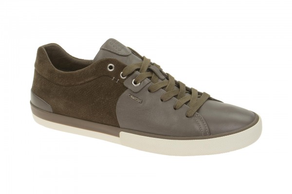 Geox Respira Smart F Sneakers in taupe grau Freizeitschuhe