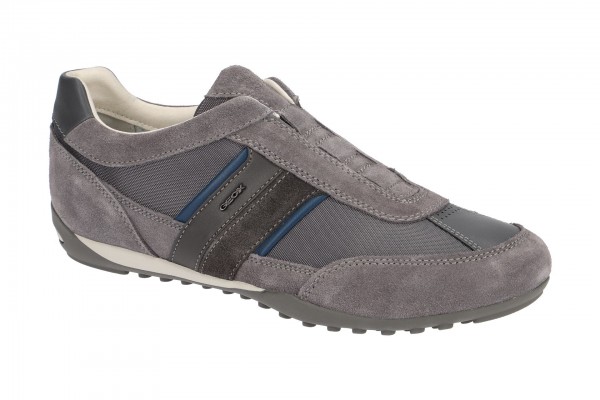 Geox WELLS Schuhe - sportliche Slipper für Herren in grau - U82T5A 02211 C9002