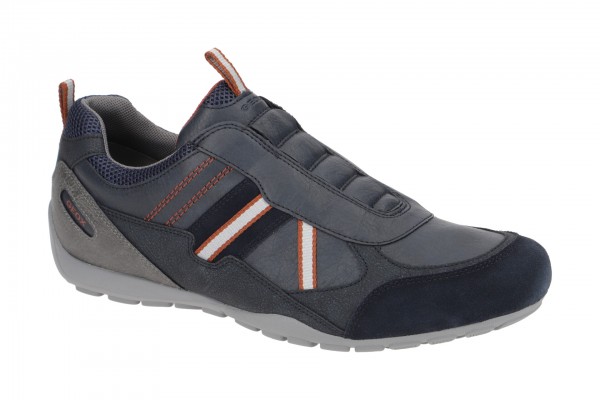 Geox RAVEX Schuhe - sportliche Slipper für Herren in dunkel-blau - U043FB 0PTEK C4002