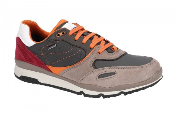 Geox Sandford ABX Sneaker in grau braun Amphibiox