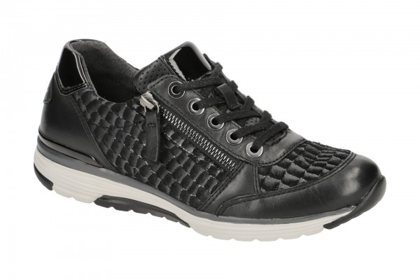 Geox Respira Snake A Sneaker in schwarz Herrenschuhe