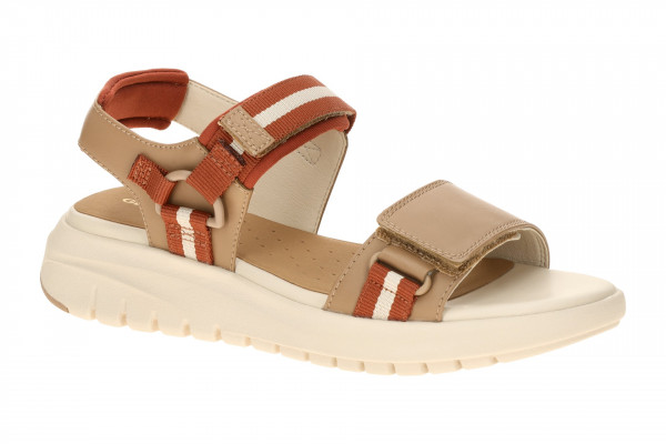 Geox FLEXTRIDE S Schuhe - Sandalette für Damen in hell-braun - D65BSC 05415 C5A6B