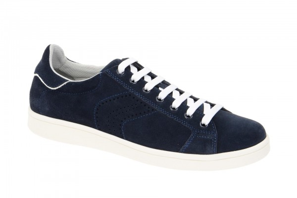 Geox Respira Warrens B Sneakers in dunkelblau Herrenschuhe