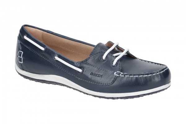 Geox VEGA MOC Schuhe - Slipper für Damen in dunkel-blau - D25DNA 00085 C4322